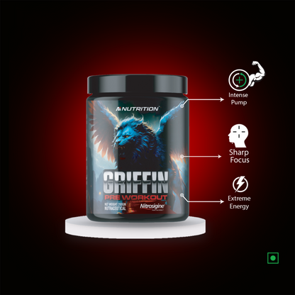 Griffin Pre-Workout powered with Nitrosigine and L-Citrulline :