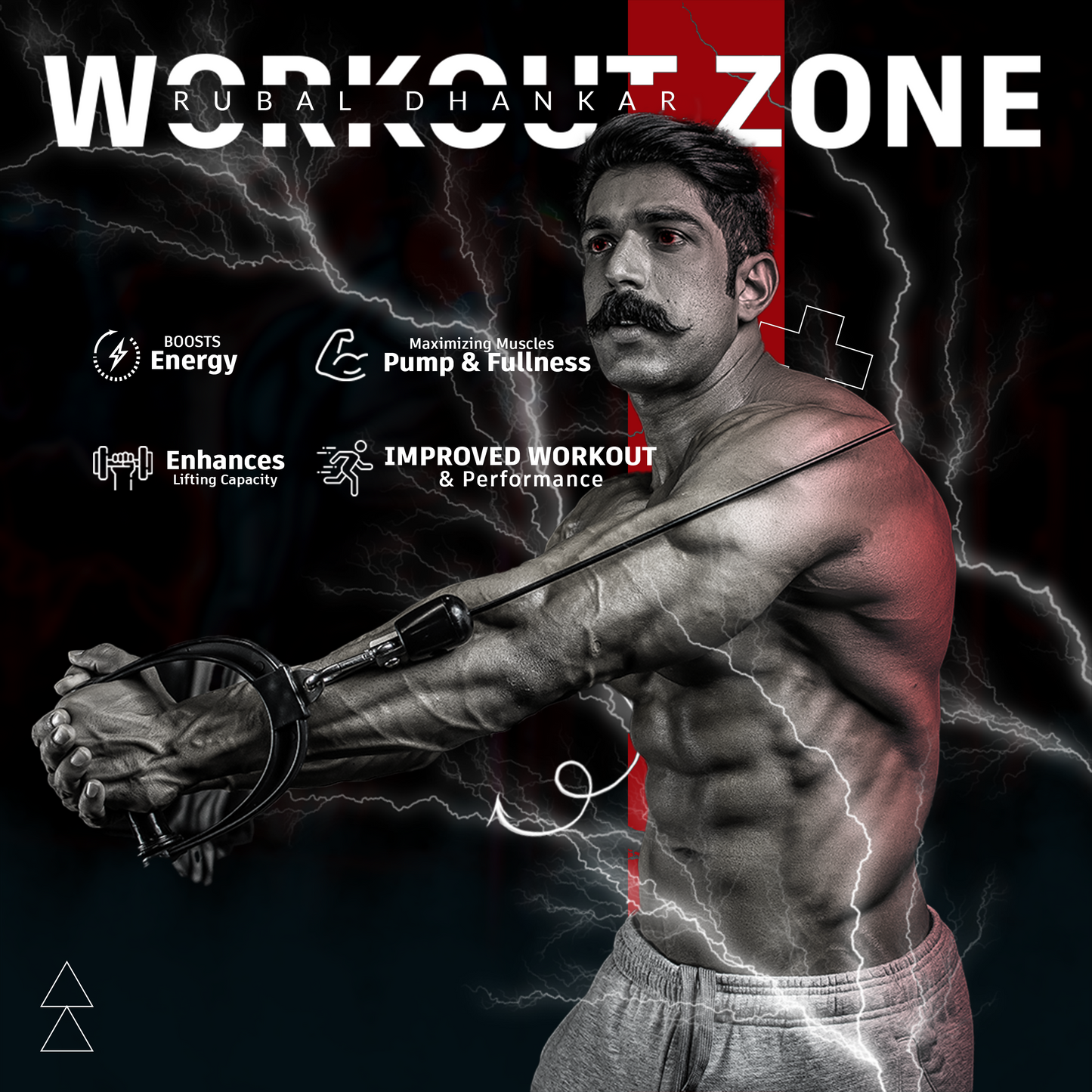 Griffin Pre-Workout powered with Nitrosigine and L-Citrulline :