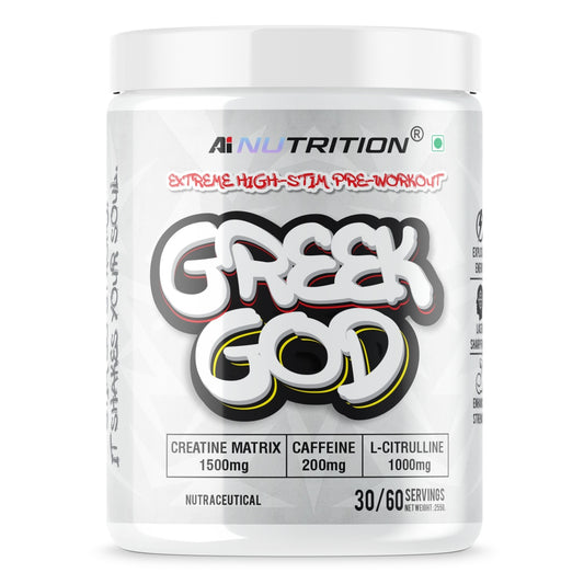 Greek God Pre Workout | Extreme High Stim Pre Formula