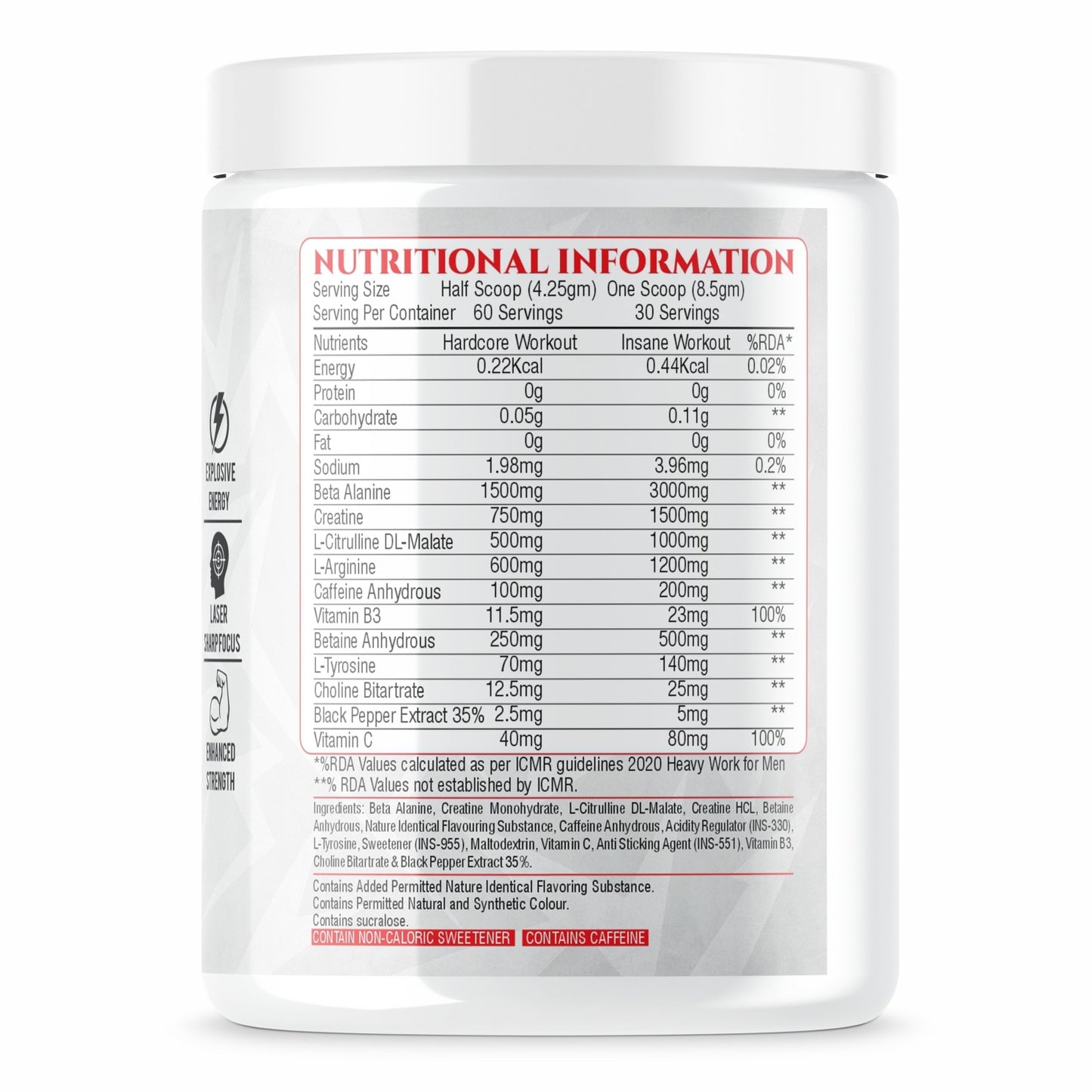 Greek God Pre Workout | Extreme High Stim Pre Formula
