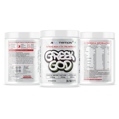 Greek God Pre Workout | Extreme High Stim Pre Formula